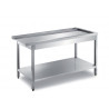 Stainless Steel Exit Dishwasher Tables – 1000x700x900+100 mm